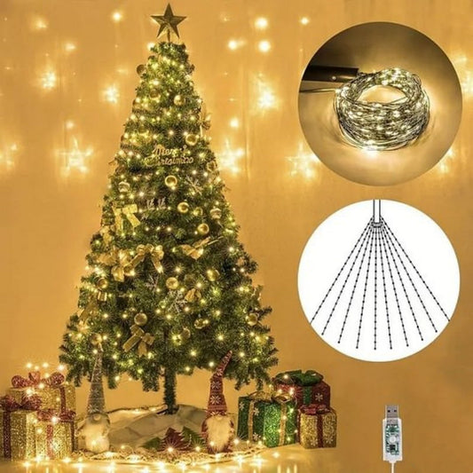 ✨Waterproof Christmas LED Firefly Twinkle Bunch Lights