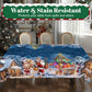 🎄 LIMITED-TIME 50% OFF! 🎁 Stylish Christmas Printed Tablecloth – Stain Resistant, Wrinkle-proof, Easy Wash ✨
