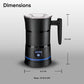 ☕50% DE DESCUENTO AHORA🥛Espumador de Leche Eléctrico Profesional Automático – Espuma Densa y Sedosa, Fácil de Limpiar y Diseño Compacto✨