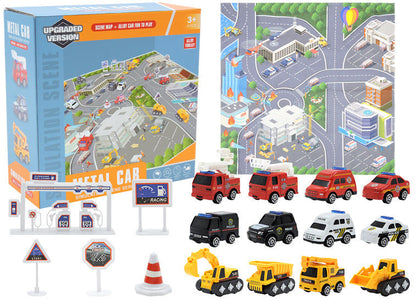 🎁🔥 FLASH SALE HALF-PRICE! 🚜 Boys Construction Truck Advent Calendar – 24 Surprise Toy Sets with Alloy Vehicles, 2 Play Maps & Road Signs ✨