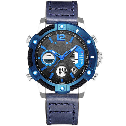 🎄Oferta de Navidad 60% DE DESCUENTO🔥Reloj deportivo de cuarzo multifuncional para hombre con doble pantalla y resistencia al agua 3 ATM