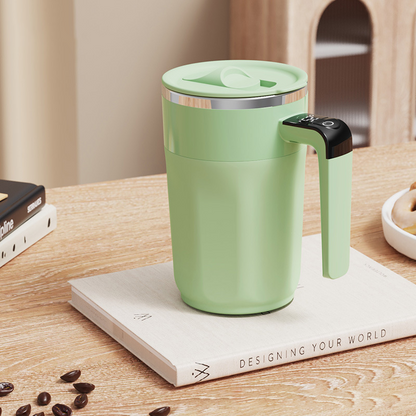 🏆Oferta de Navidad por Tiempo Limitado: ¡¡¡50% DE DESCUENTO!!!🔥⚡¡Más de 30 MIL VENDIDOS! Casi Agotado💥Taza de Café Inteligente con Agitación Automática de 400ML