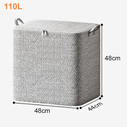 🔔NEW YEAR SALE 50% OFF🔥Extra-Large Storage Organizer Box With Lid - Versatile For Clothes, Blankets & Bedding