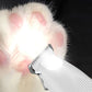 Pet-safe electric shaver with LED light