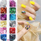 ✨50% OFF NOW! 🔥12-Color Square Glitter Nail Art Sequin Set🎉