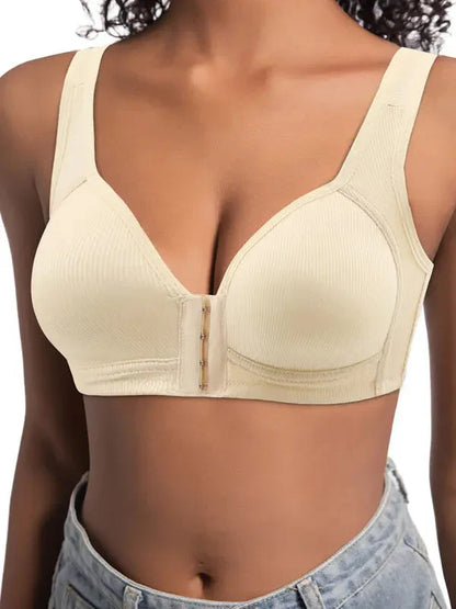 🔥Last Day 50% OFF🔥Easy-on Front Closure Wireless Support Bra
