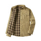Men’s Flannel-Lined Western Snap Jacket