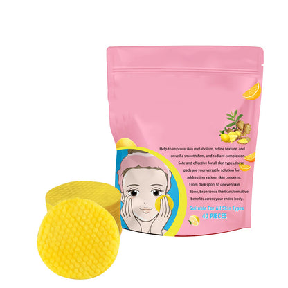 Kojic Acid & Turmeric Brightening Cleansing Pads