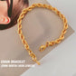 Layered Gold Twist Rope Necklaces & Bracelets