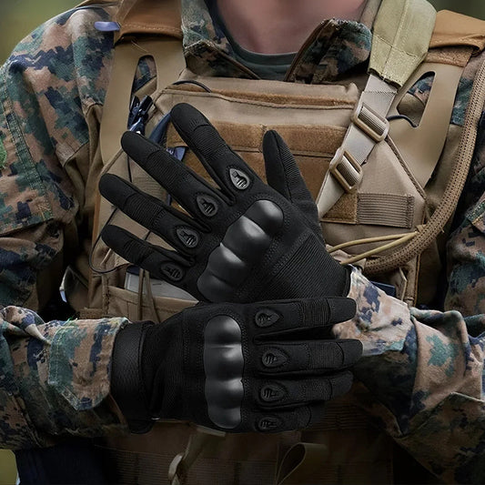 💎 ¡50% DE DESCUENTO! 💎 Guantes de Trabajo de Dedos Completos Resistentes a la Abrasión – Táctiles en 3 Dedos, Palma Reforzada y Durabilidad Táctica (Negro/Marrón/Verde | M–XL) 🧤⚡