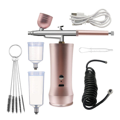 📢📢 ¡50% DE DESCUENTO! ⏰🎨 ¡Tres configuraciones de presión + libertad inalámbrica! Aerógrafo de calidad profesional para bricolaje, modelado y maquillaje, ¡todo en un solo dispositivo! ✨