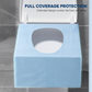 🚽 BUY 1 GET 1 FREE! ✨ Disposable Waterproof Toilet Seat Covers Pack – Hygienic, Comfortable & Perfect for Travel & Public Restrooms 🧳