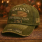 📢📢50%  OFF !! ⏰USA 250th Anniversary Baseball Cap
