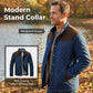 Men's Quilted Stand Collar Jacket