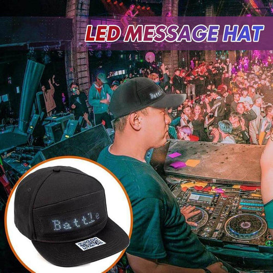🥳2026 HOT SALE🥳💞50K+ SOLD!✨ 💝LED Message Hat