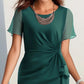 Elegant Fashion Solid Color Dress