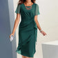 Elegant Fashion Solid Color Dress