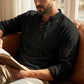 👕 50% OFF NOW! 🔥 Plain Linen-Cotton Blend Shirt for Men – Breathable & Lightweight, Relaxed Fit & Versatile Style 🌿