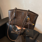 ⏳Oferta por tiempo limitado⏰ Bolso de hombro de piel sintética vintage para mujer