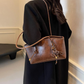 ⏳Oferta por tiempo limitado⏰ Bolso de hombro de piel sintética vintage para mujer
