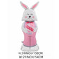 🎁OFERTA DE PASCUA – 🐰🎉3 Globos Gigantes de Conejo 3D de Pie, Autosuficientes, Alegría Festiva