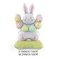 🎁OFERTA DE PASCUA – 🐰🎉3 Globos Gigantes de Conejo 3D de Pie, Autosuficientes, Alegría Festiva