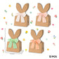 🐰 Brand New for 2026 | Easter Bunny Gift Bags with Ribbons | Ready-to-Fill in Seconds 🎀【24-Pack】