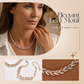 💎 ¡50% DE DESCUENTO AHORA! ✨ Juego de collar y pulsera ajustables de hojas con diamantes de imitación – Diseño elegante, cristales brillantes y regalo perfecto 🍃