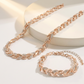 💎 ¡50% DE DESCUENTO AHORA! ✨ Juego de collar y pulsera ajustables de hojas con diamantes de imitación – Diseño elegante, cristales brillantes y regalo perfecto 🍃