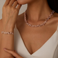 💎 ¡50% DE DESCUENTO AHORA! ✨ Juego de collar y pulsera ajustables de hojas con diamantes de imitación – Diseño elegante, cristales brillantes y regalo perfecto 🍃