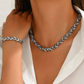 💎 ¡50% DE DESCUENTO AHORA! ✨ Juego de collar y pulsera ajustables de hojas con diamantes de imitación – Diseño elegante, cristales brillantes y regalo perfecto 🍃