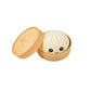 Cute Dumpling Squeeze Toy with Steamer