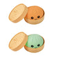 Cute Dumpling Squeeze Toy with Steamer