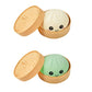 Cute Dumpling Squeeze Toy with Steamer
