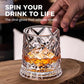 🥳OFERTA ESPECIAL 2026🥳💞¡MÁS DE 50 MIL UNIDADES VENDIDAS!🥃🌀 ¡50% DE DESCUENTO! Vaso de whisky giratorio de 360° – Gira, pero nunca se derrama. Vaso único para tu bar en casa o para regalos. ¡Añade diversión a cada sorbo! 🎁✨