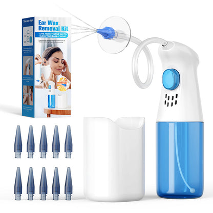 👂 ¡OFERTA CALIENTE! ⚡ Kit para eliminar cerumen – Seguro y Suave, Cuchara de Silicona Reutilizable, Fácil de Usar, Eficaz e Higiénico para la Limpieza de Oídos ✨
