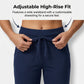 Drawstring Waist Cropped Sweatpants for Lounging