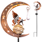 Hot Sale 🔥Solar Fairy Moon Garden Stake Light