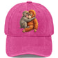 Vintage Cute Animal Print Baseball Cap