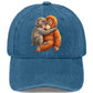 Vintage Cute Animal Print Baseball Cap