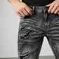 Men's Slim Fit Distressed Jeans