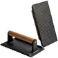 Cast Iron Steak & Burger Press with Wood Handle