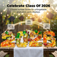 💎 ¡50% DE DESCUENTO! 💎 Caja Decorativa Grande Rellenable con Números – Centro de Mesa Dorado Metálico 2026 para Graduaciones, Nochevieja y Hitos