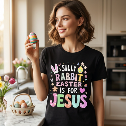 Celebrate Easter with faith, grace & beautiful style! 🌸🙏Women’s Printed Short Sleeve Top