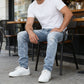 🔥Ofertas de Gran Venta: Jeans Elásticos de Corte Moderno y Ajustado para Hombre