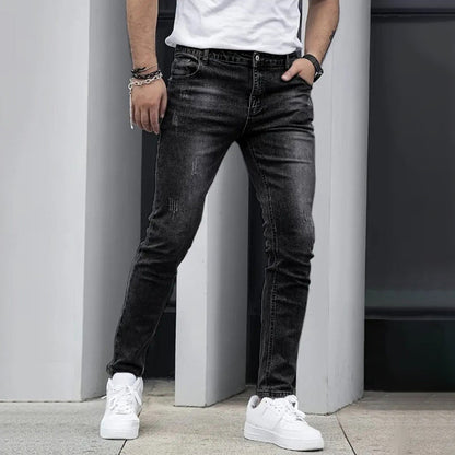 🔥Ofertas de Gran Venta: Jeans Elásticos de Corte Moderno y Ajustado para Hombre