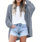 ✨ ¡50% DE DESCUENTO AHORA! 🧶 Cárdigan holgado abierto de mujer – Punto calado boho y mangas murciélago 🍂☕