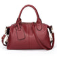 Bolso de mano grande para mujer con asa superior blanda