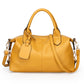 Bolso de mano grande para mujer con asa superior blanda