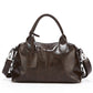 Bolso de mano grande para mujer con asa superior blanda